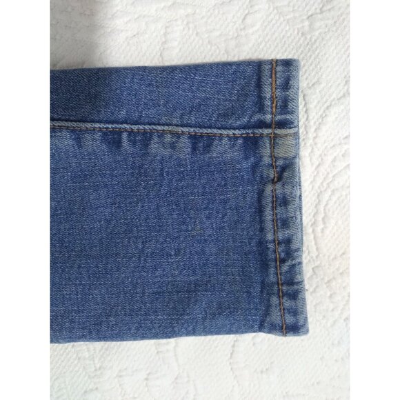 Levi Premium Big E Lot Skinny Taper Blue Jeans W 28 L30 mens - Picture 16 of 16